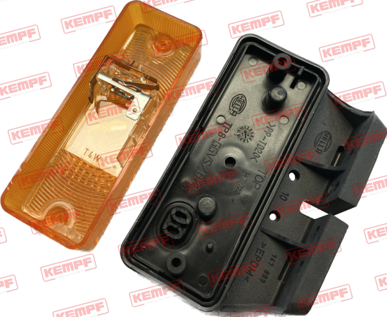 108351 Kempf Seitenmarkierungsleuchte, 110x40x25mm, mit Rückstrahler
